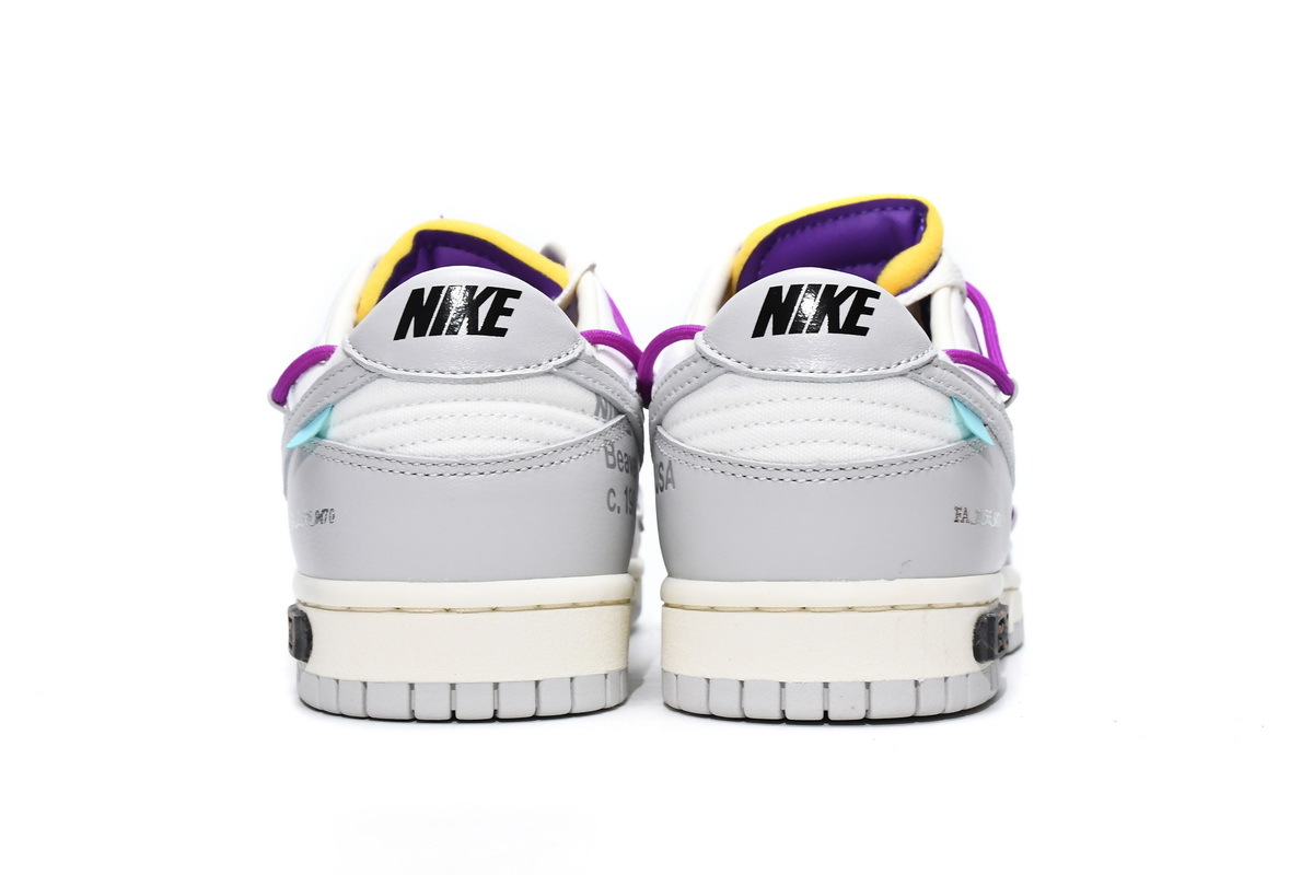 OFF WHITE x Nike Dunk SB Low The 50 NO.28 DM1602-111