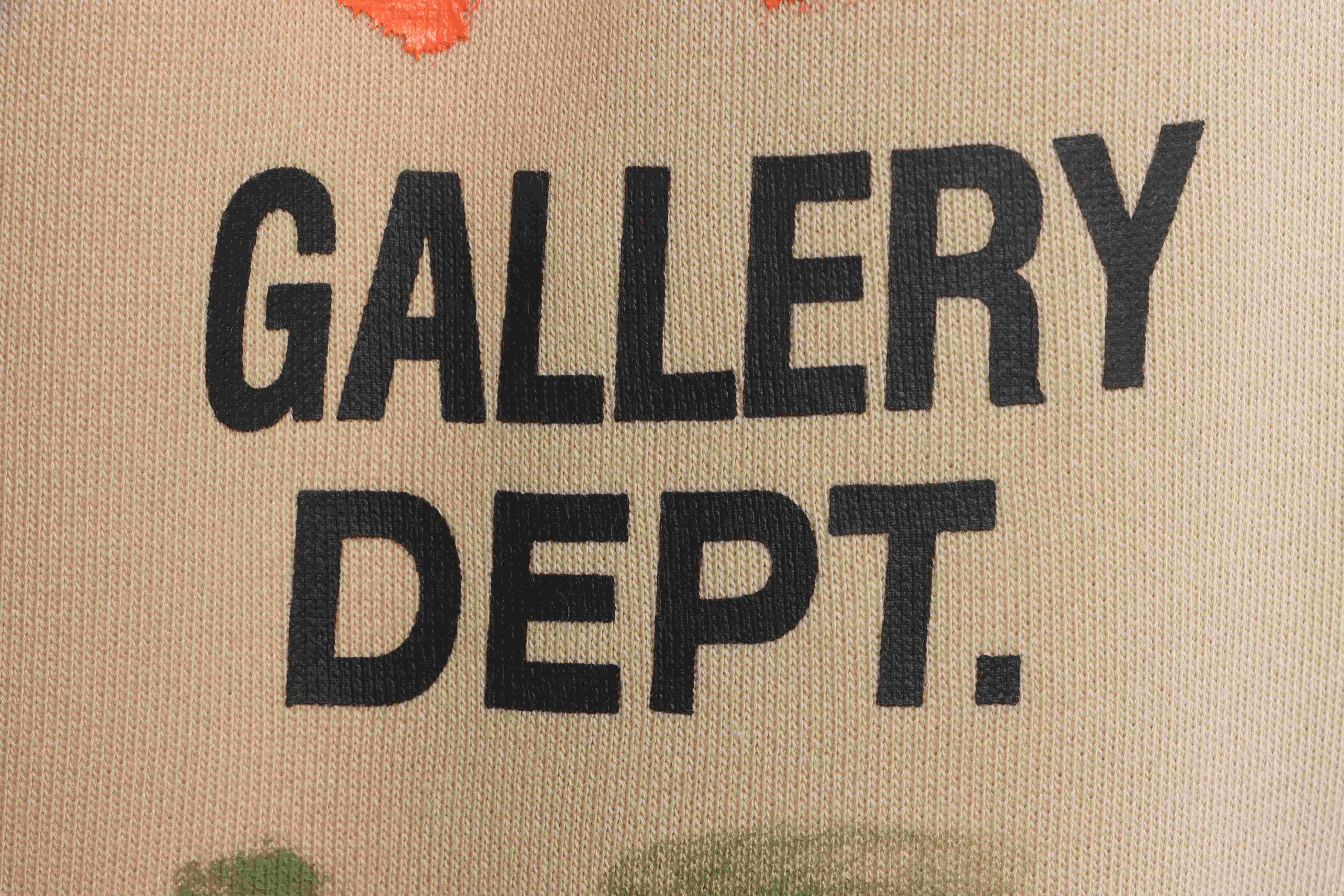 Gallery Dept Montecito Painted Pants Beige
