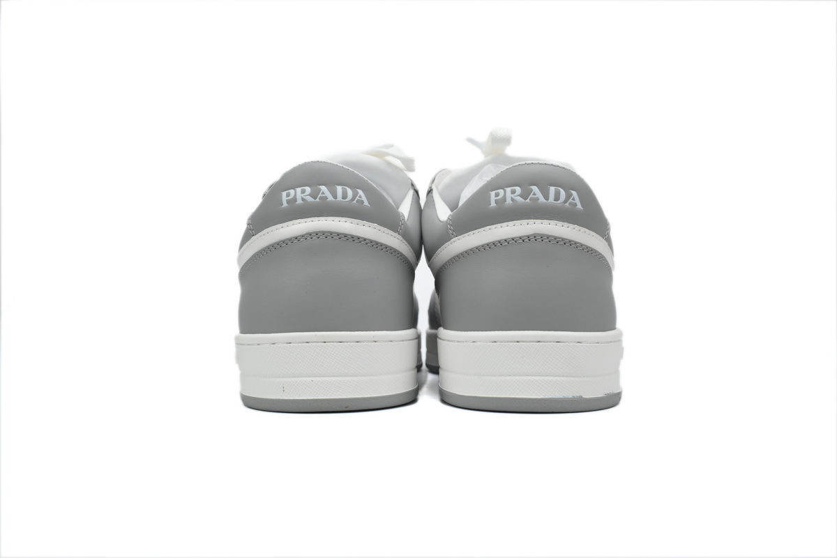 Prada Downtown Low Sneakers Grey White