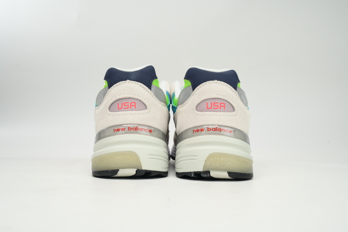 New Balance 992 White Blue M992DA
