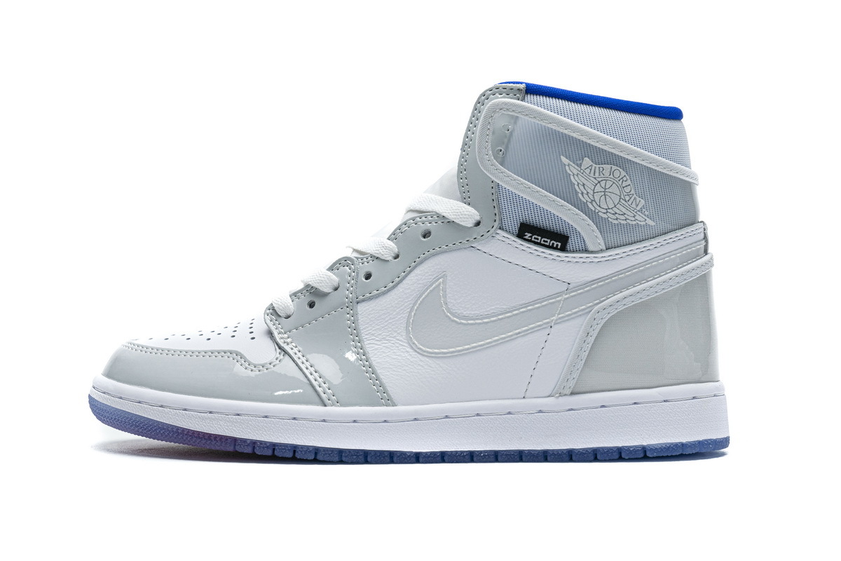 Jordan 1 Retro High Zoom White Racer Blue CK6637-104