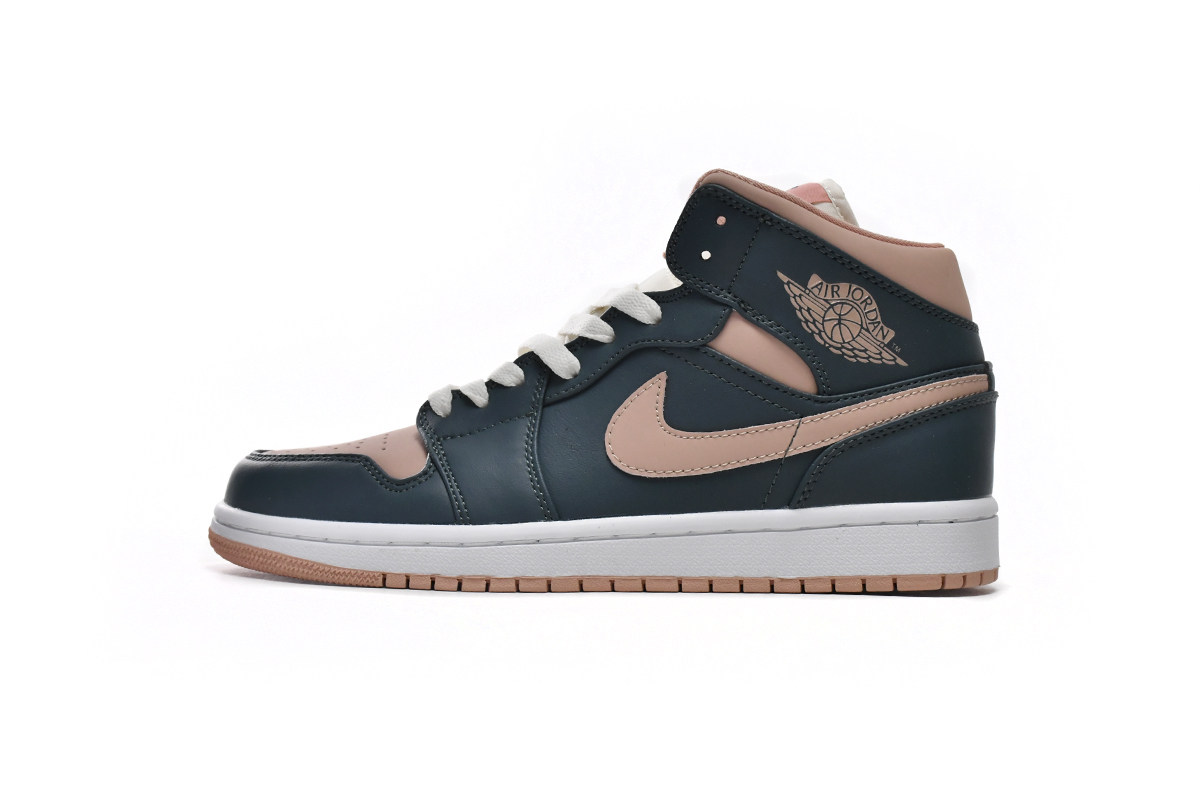 Air Jordan 1 Mid Dark Teal Green BQ6472-308