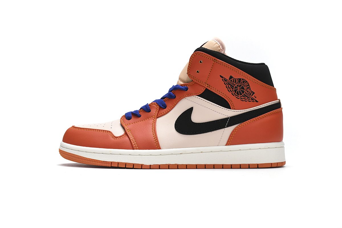 Air Jordan 1 Mid SE Team Orange 852542-800