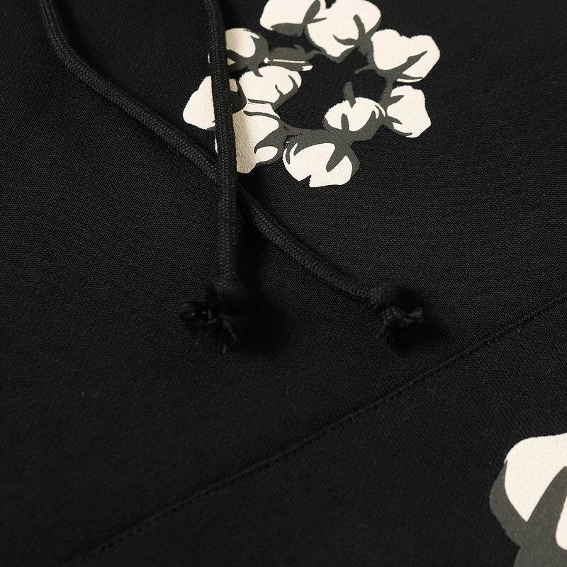 Denim Tears Cactus Tears Wreath Hoodie Black