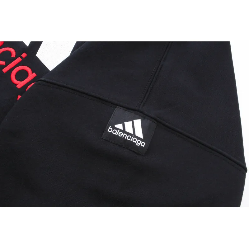 Balenciaga adidas Hoodie Black