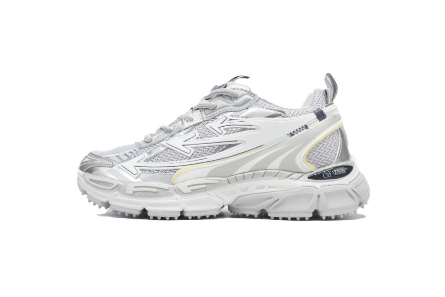 OFF-WHITE Be Right Back Military White Gray