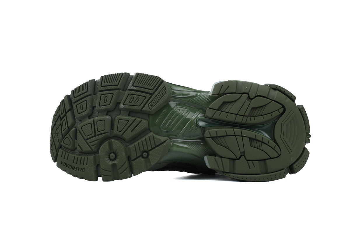 Balenciaga Runner Sneaker Dark Green 677403 W3RB1 3031