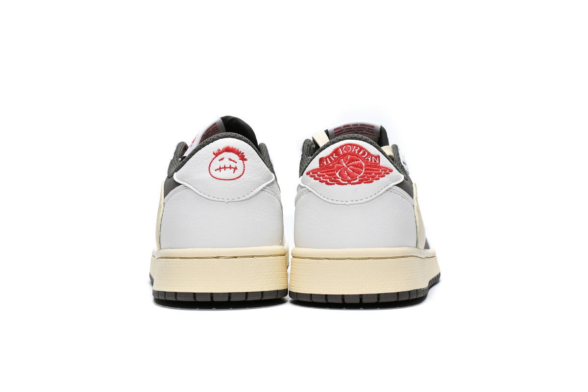 Travis Scott x Air Jordan 1 Low White Brown Barb DM7866-162