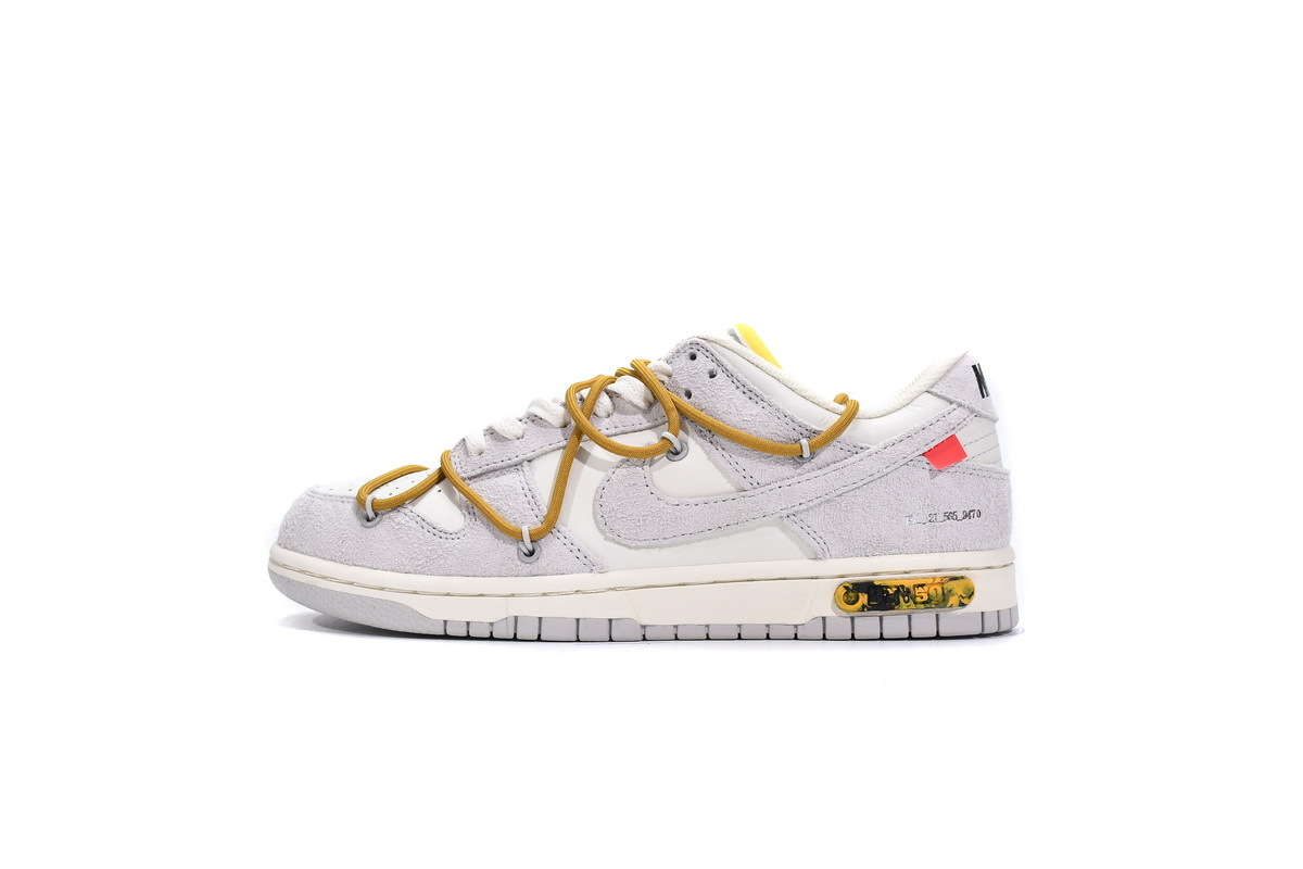 OFF WHITE x Nike Dunk SB Low The 50 NO.37 DJ0950-105