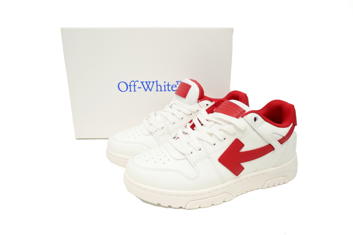 OFF-WHITE Out Of White White Red OMIA189G 23LEA007 0125