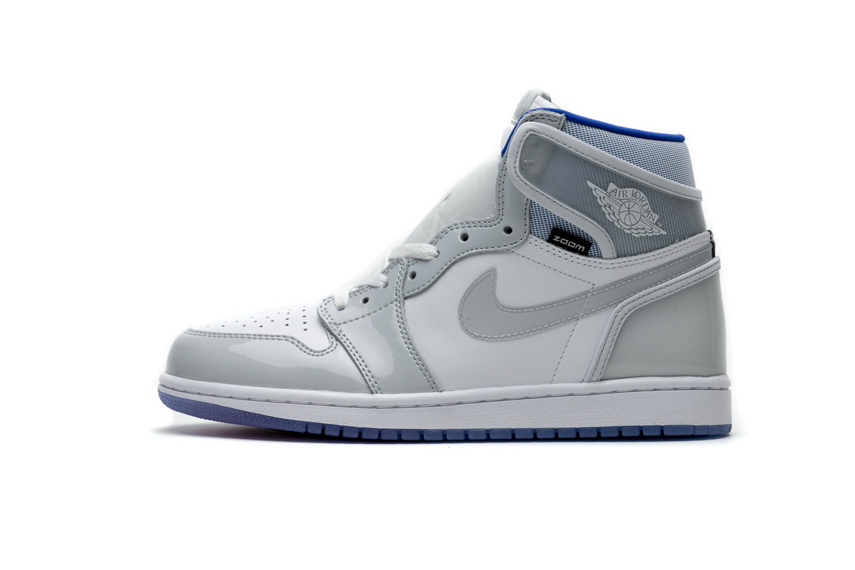 Jordan 1 Retro High Zoom White Racer Blue CK6637-104