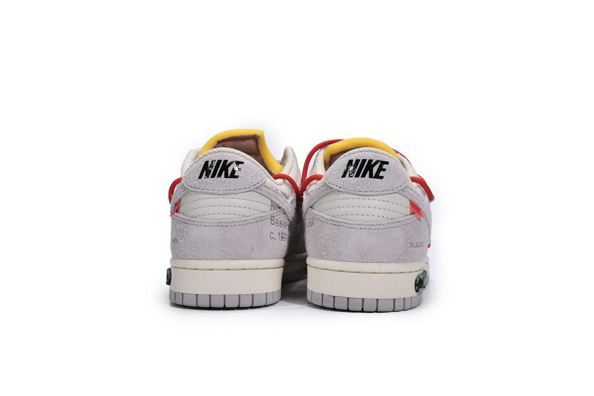 OFF WHITE x Nike Dunk SB Low The 50 NO.33 DJ0950-118