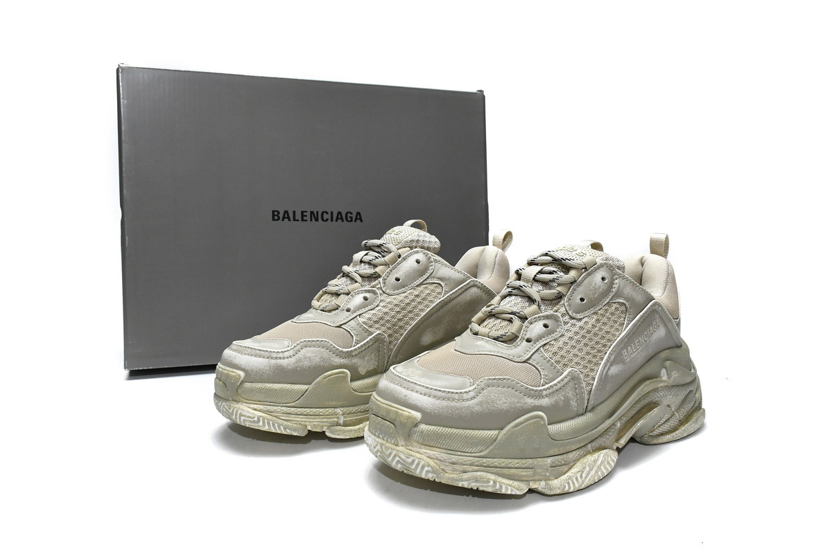 Balenciaga Triple S Beige 536737 W3CN3 9700