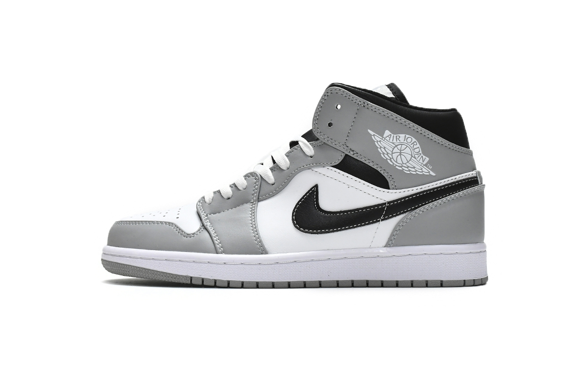 Jordan 1 Mid Light Smoke Grey Anthracite 554724-078