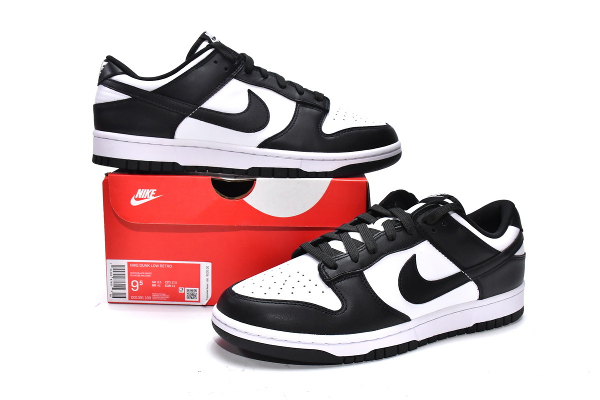 Nike Dunk Low Retro Black DD1391-100
