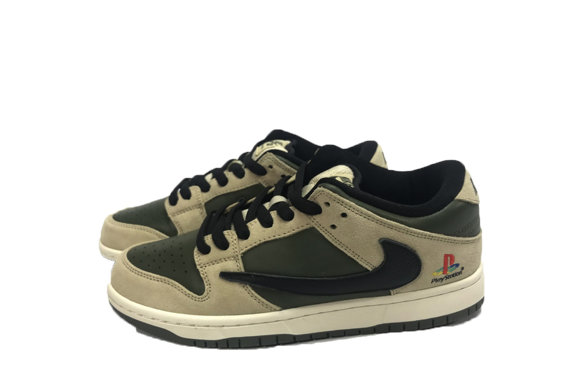 Travis Scott x PlayStation x Nike Dunk Low SP CU1726-100