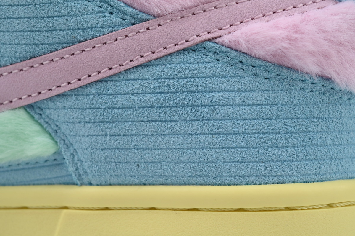 Verdy x Dunk SB Low Visty Pink Blue Green FN6040-400