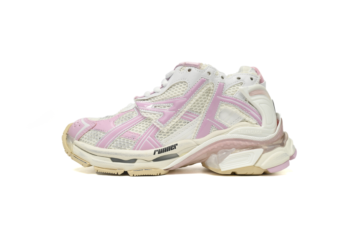 Balenciaga Runner White Pink