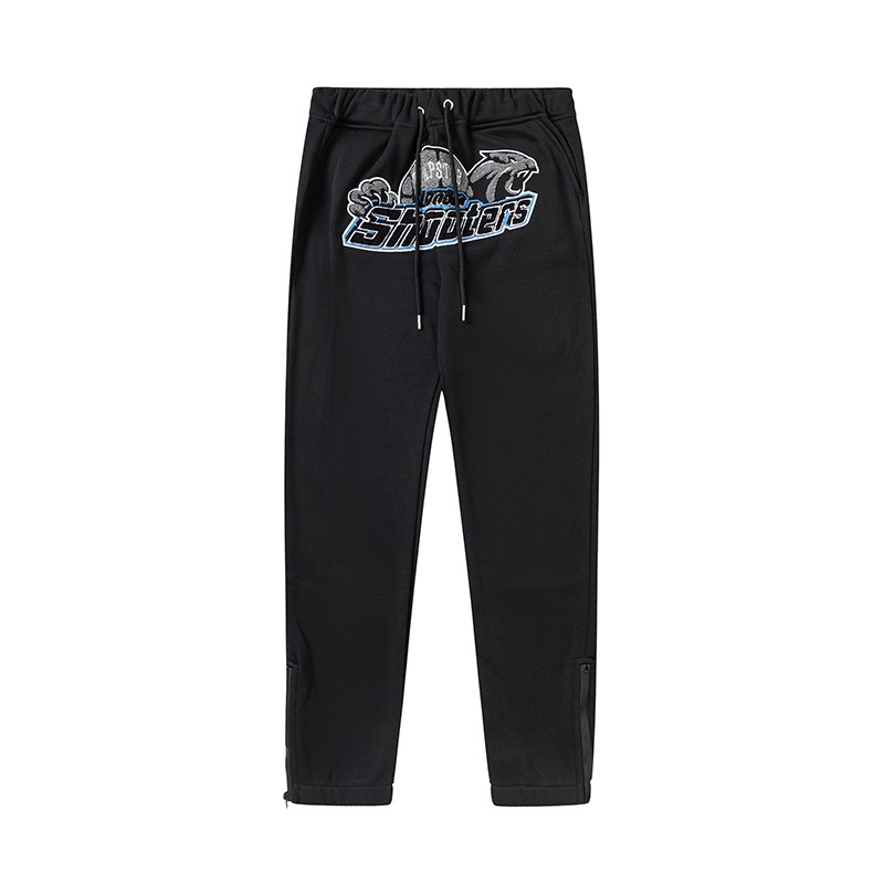 Trapstar Decoded Chenille Hoodie Tracksuit Black Grey