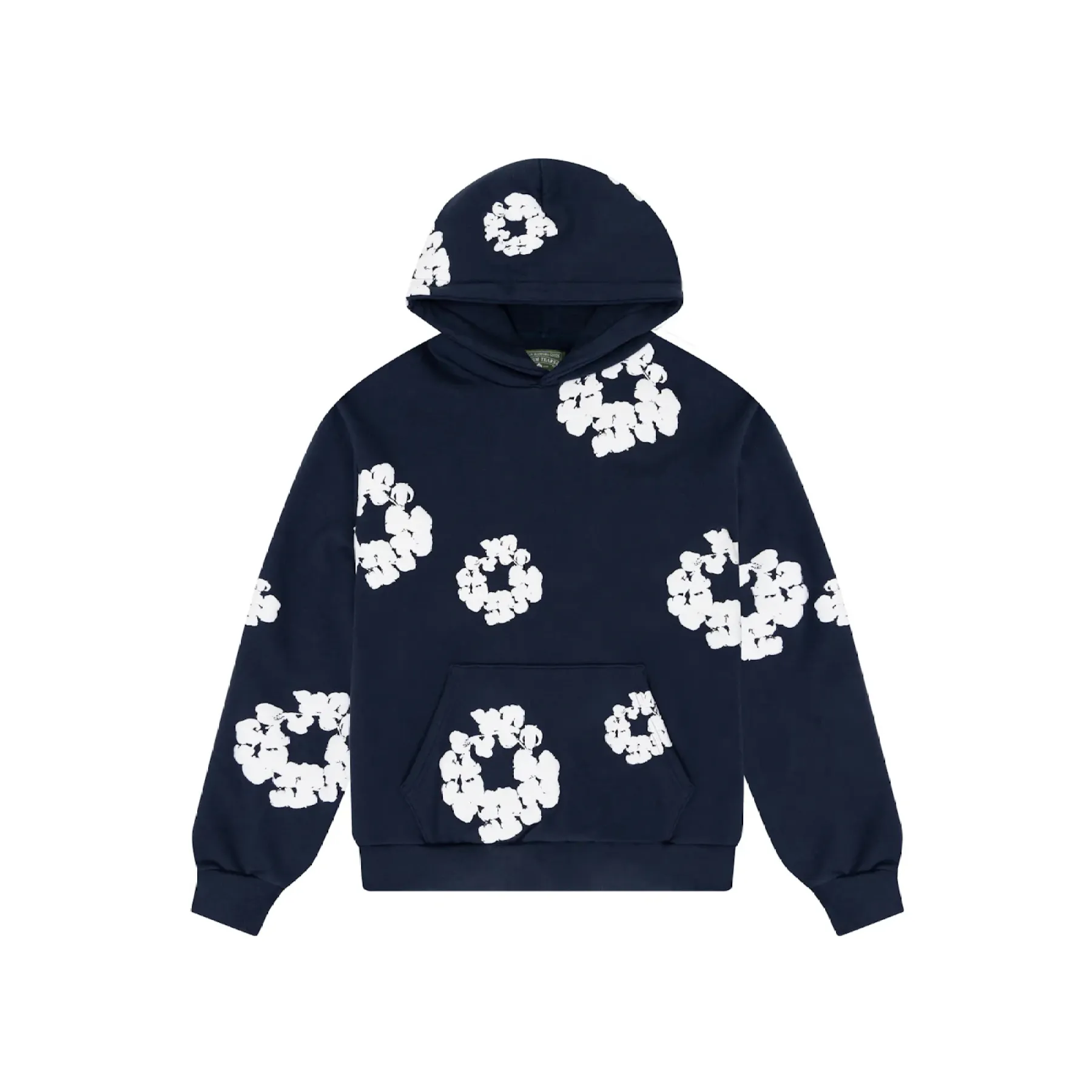 Denim Tears the Cotton Wreath Tracksuit Hoodie Sweatpants Navy Pink Red