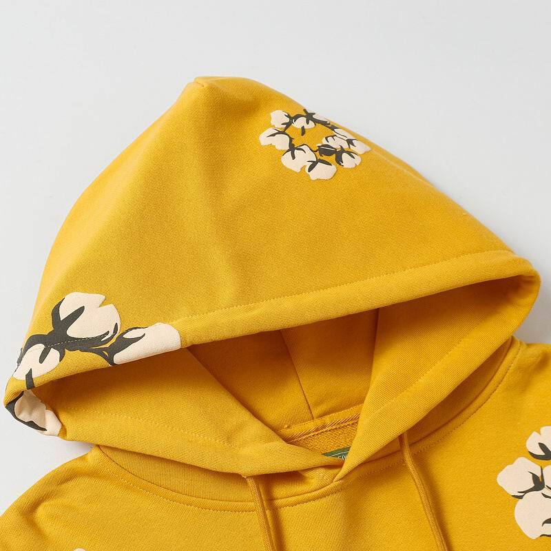 Denim Tears Cactus Tears Wreath Hoodie Yellow