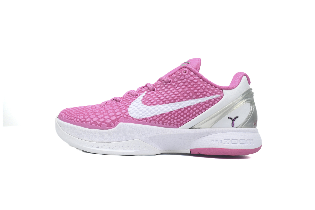 Nike Zoom Kobe 6 Kay Yow Think Pink 429659-601