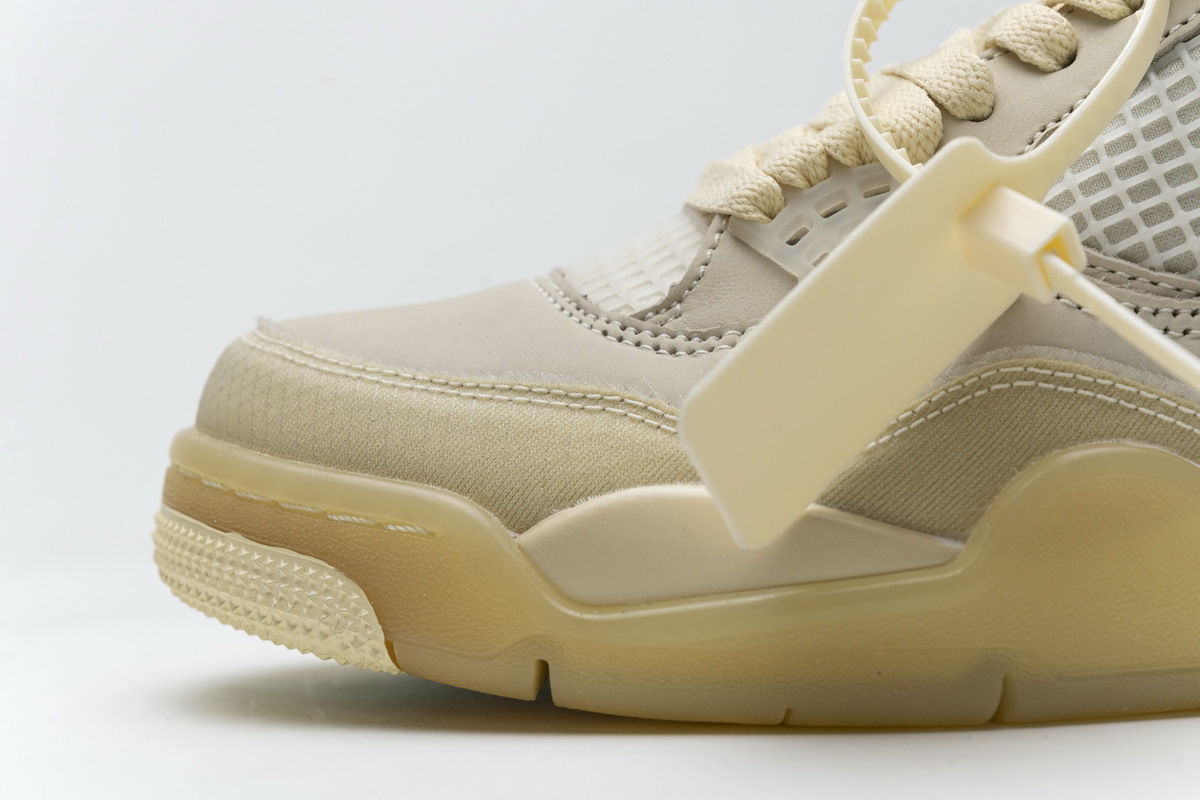 OFF White x Air Jordan 4 Sail CV9388-100