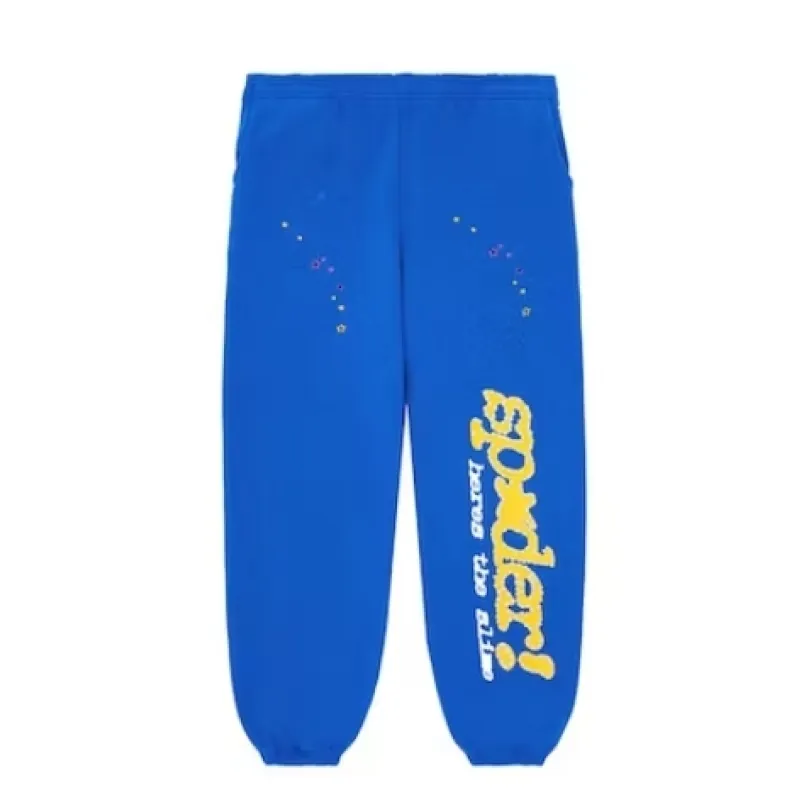 Sp5der TC Sweatpants Blue