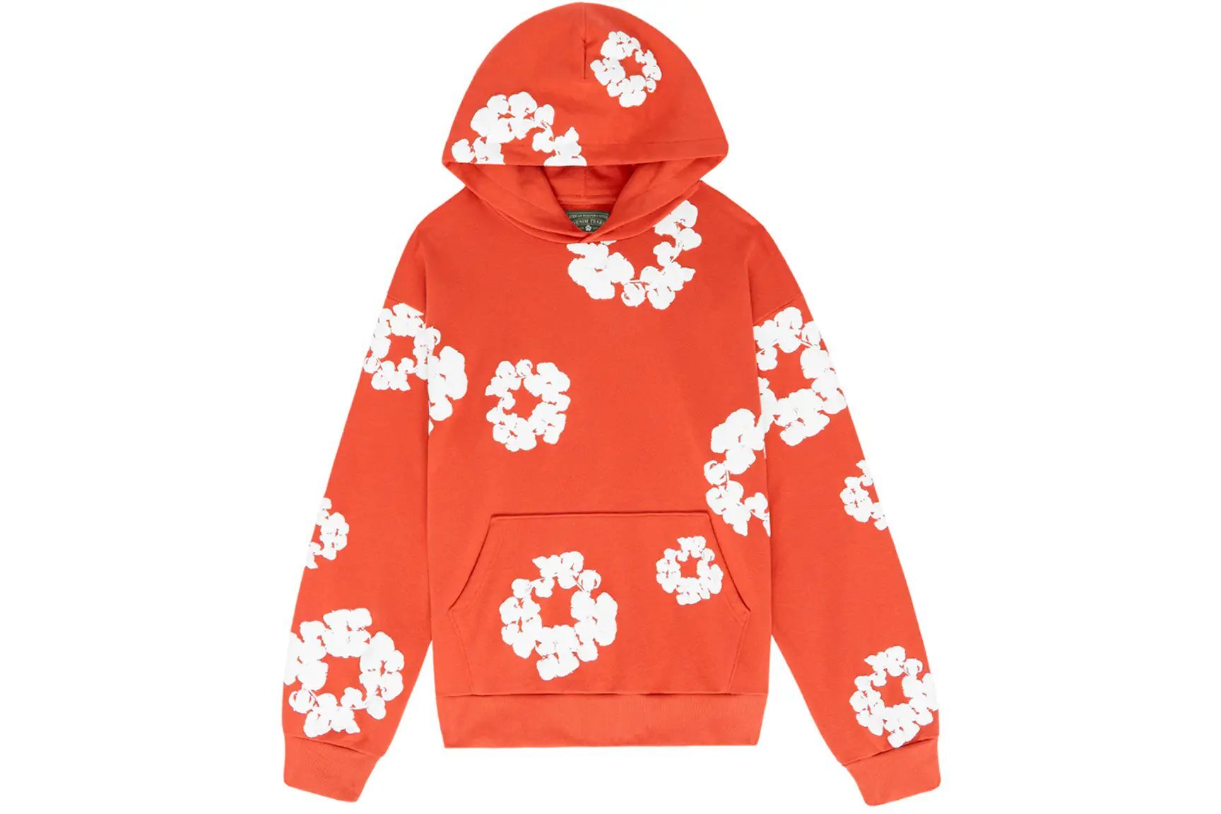 Denim Tears Cotton Wreath Sweatshirt Hoodie Orange
