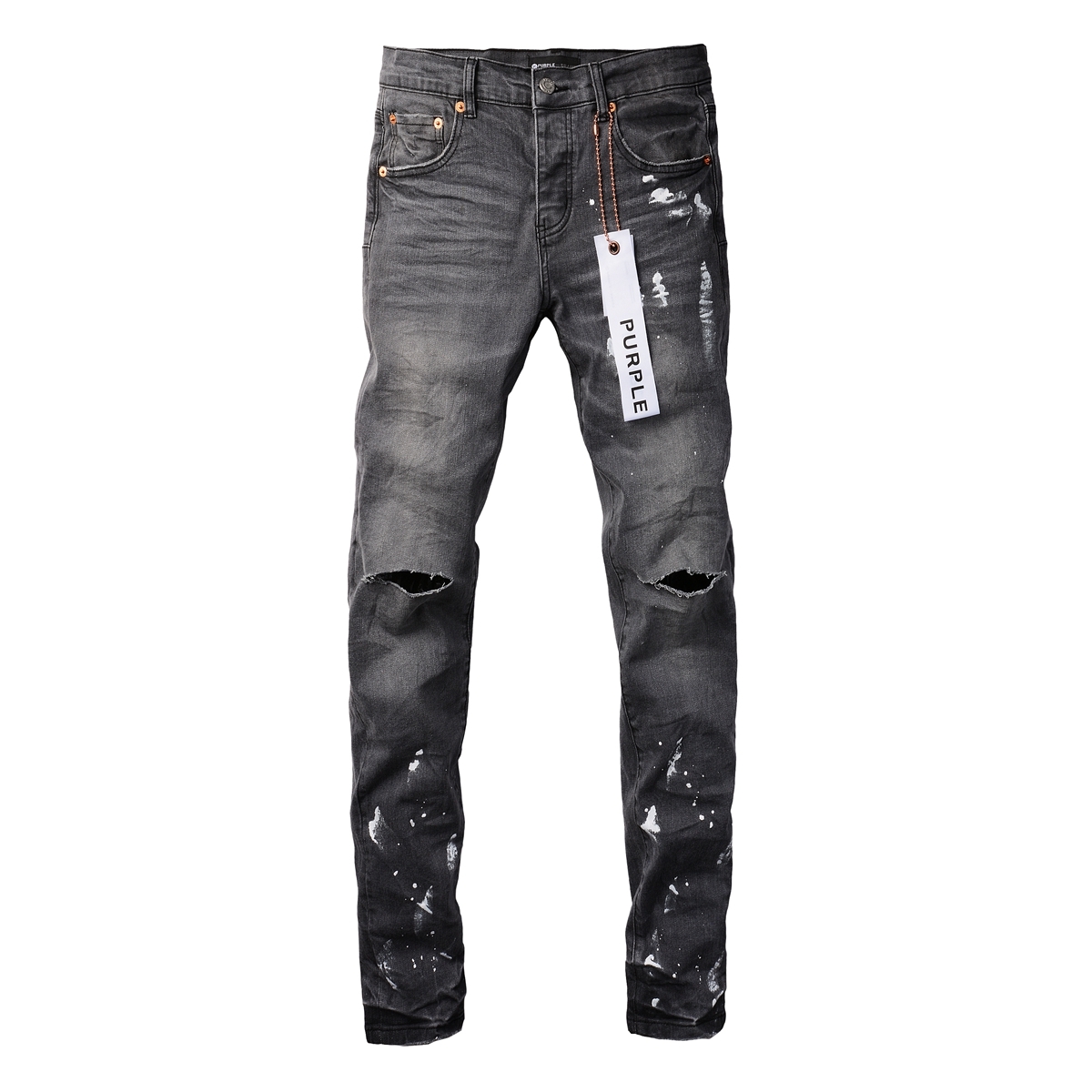 Purple Jeans Gradient Black 010