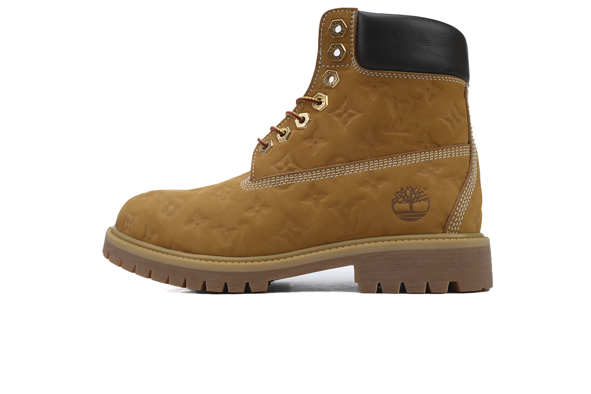 Timberland 6" Louis Vuitton Ankle Boot Wheat Monogram 1AD72X