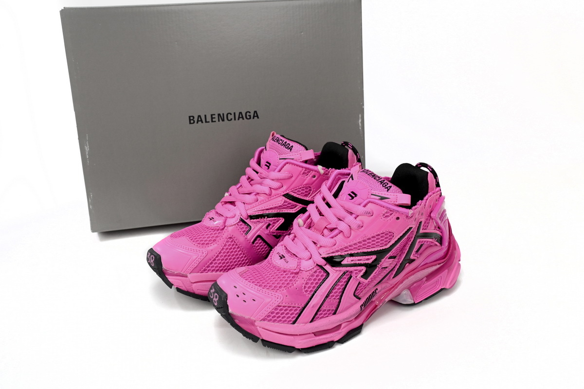 Balenciaga Runner Black Red 677402 W3RB2 5510