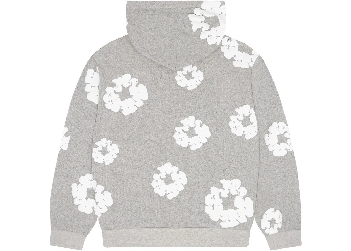 Denim Tears Cotton Wreath Sweatshirt Hoodie Grey