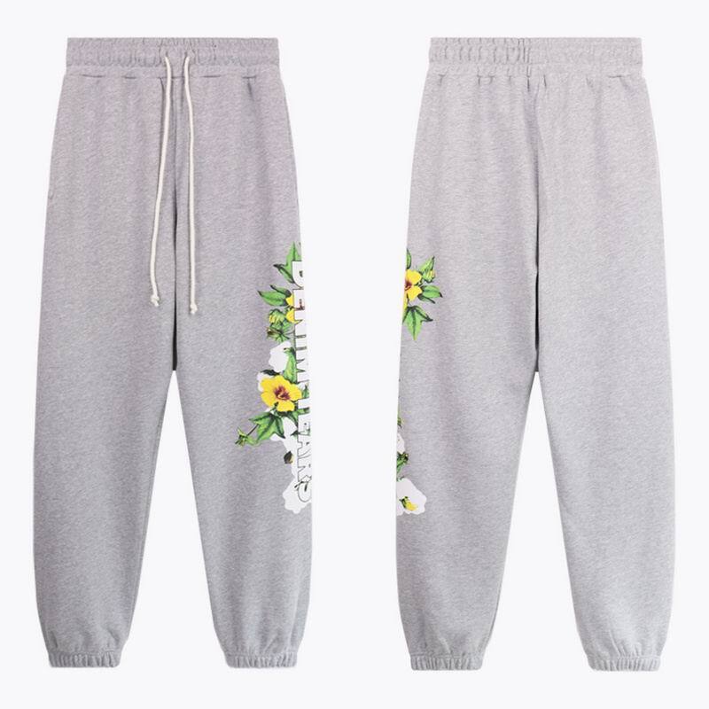 Denim Tears Floral Logo Sweatpant Grey