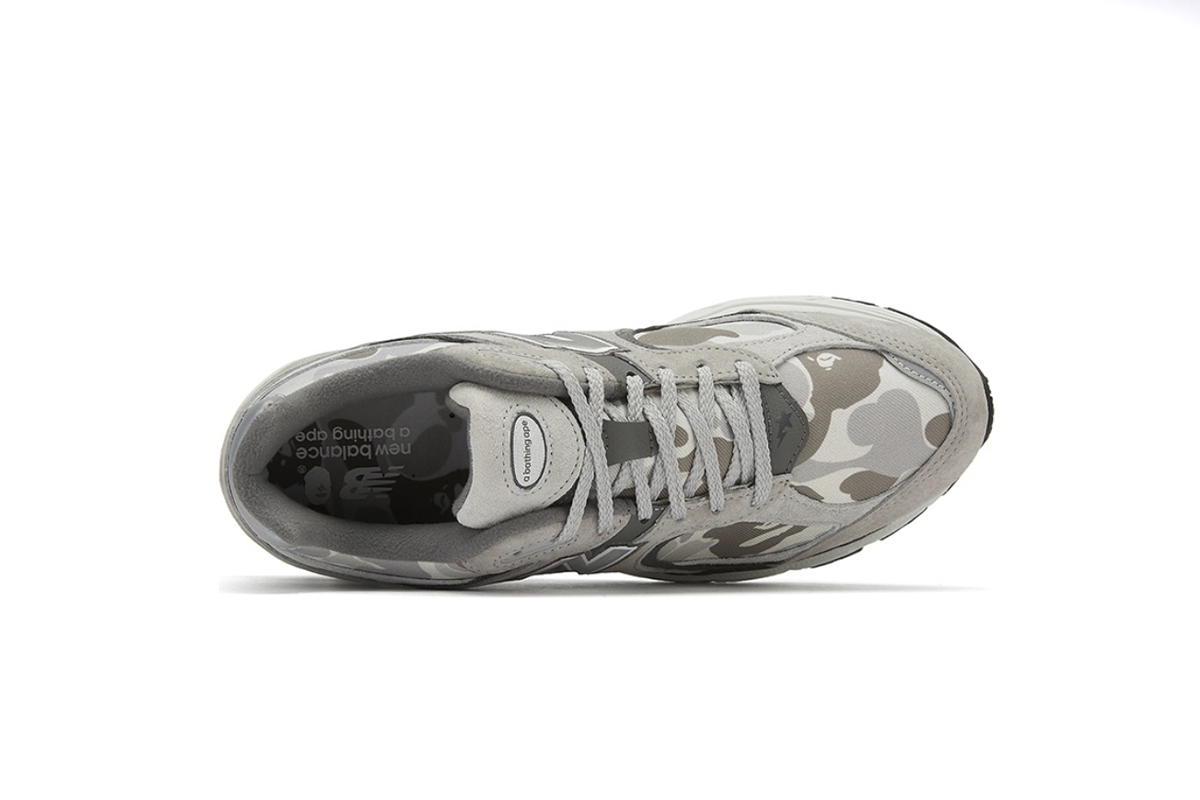 New Balance 2002R BAPE Grey M2002RBG