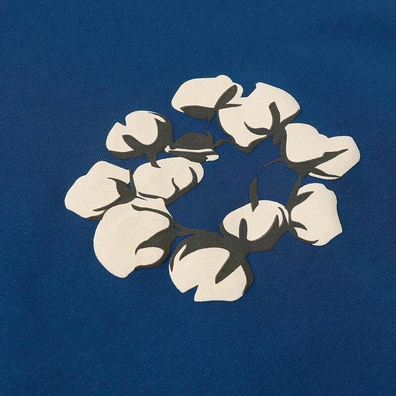Denim Tears Cactus Tears Wreath Hoodie Blue