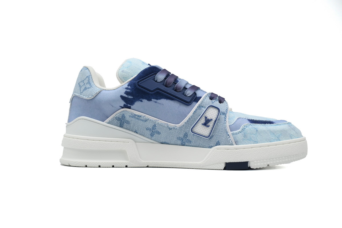 Louis Vuitton Trainer Gradient Blue