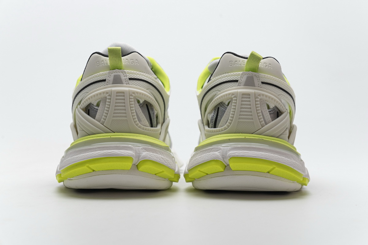 Balenciaga Track 2 Sneaker White Fluo Yellow 568515 W2ON3 9073