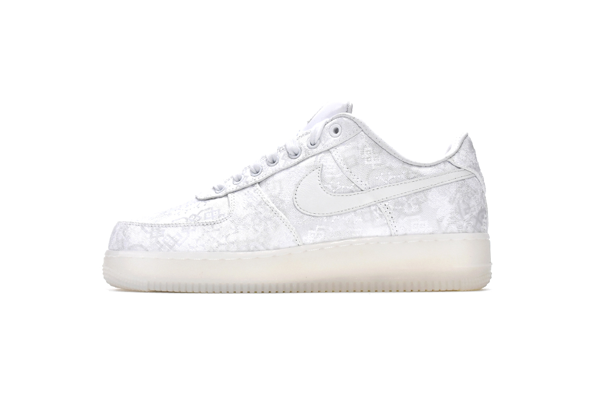 CLOT x Nike Air Force 1 Premium White AO9286-100