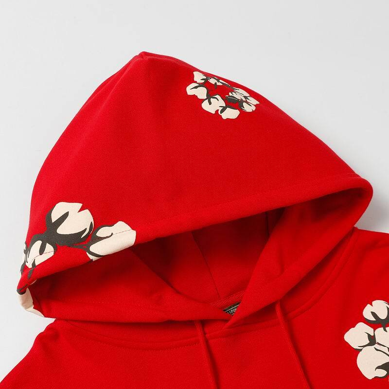 Denim Tears Cactus Tears Wreath Hoodie Red