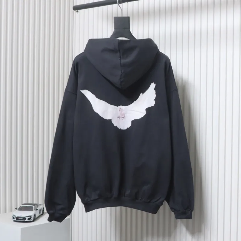 Yeezy Gap Engineered Balenciaga Hoodie Dark Grey