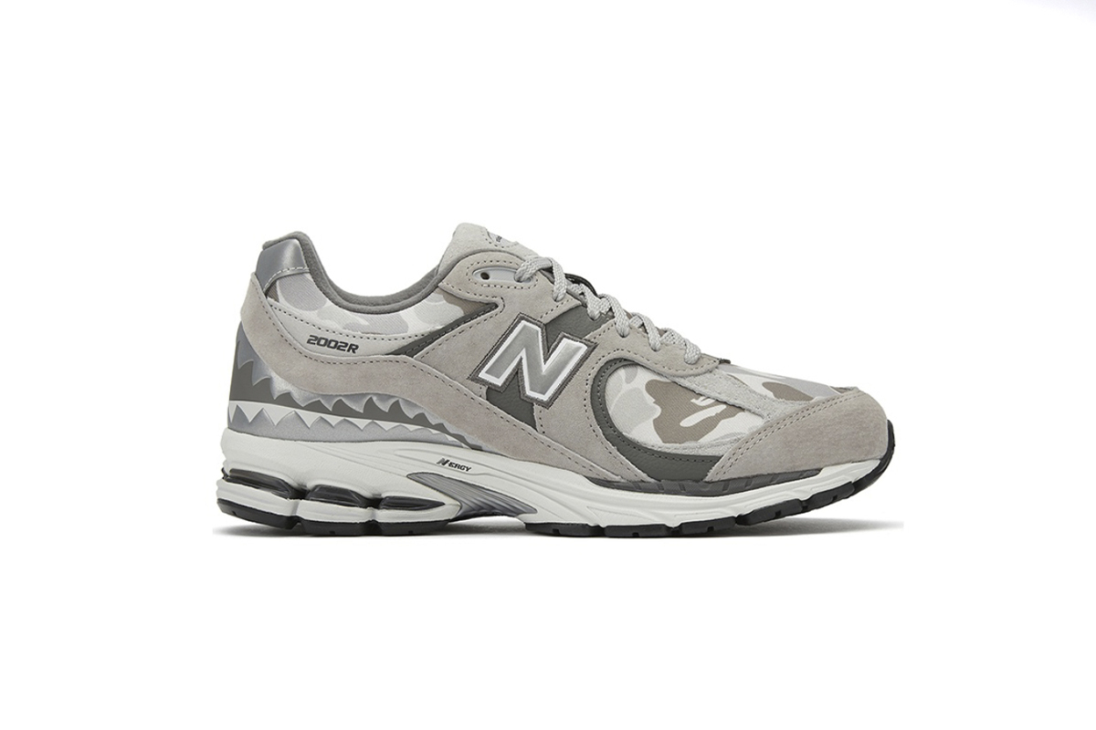 New Balance 2002R BAPE Grey M2002RBG