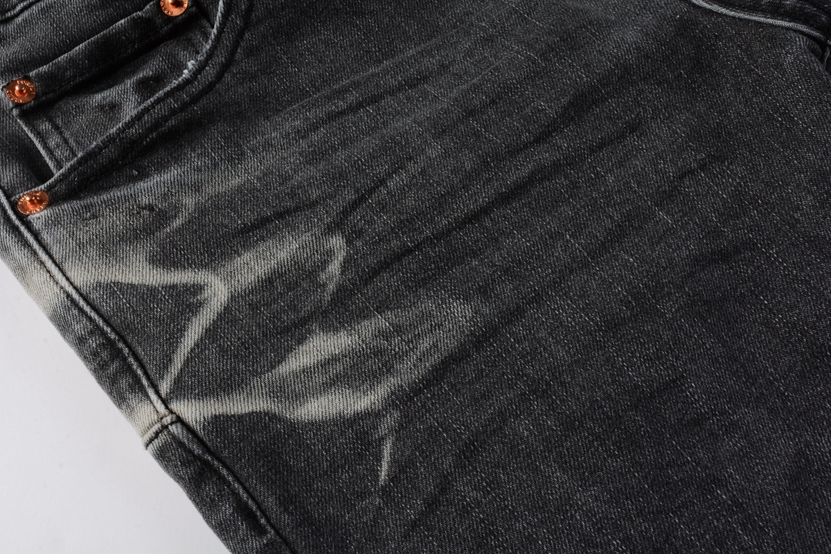 Purple Jeans jet black 001