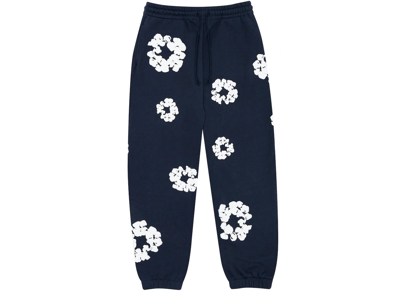Denim Tears the Cotton Wreath Tracksuit Hoodie Sweatpants Navy Pink Red