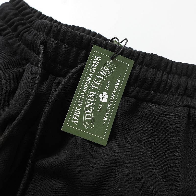 Denim Tears Cactus Tears Wreath Sweatpants Black