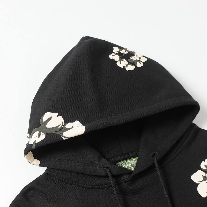 Denim Tears Cactus Tears Wreath Hoodie Black