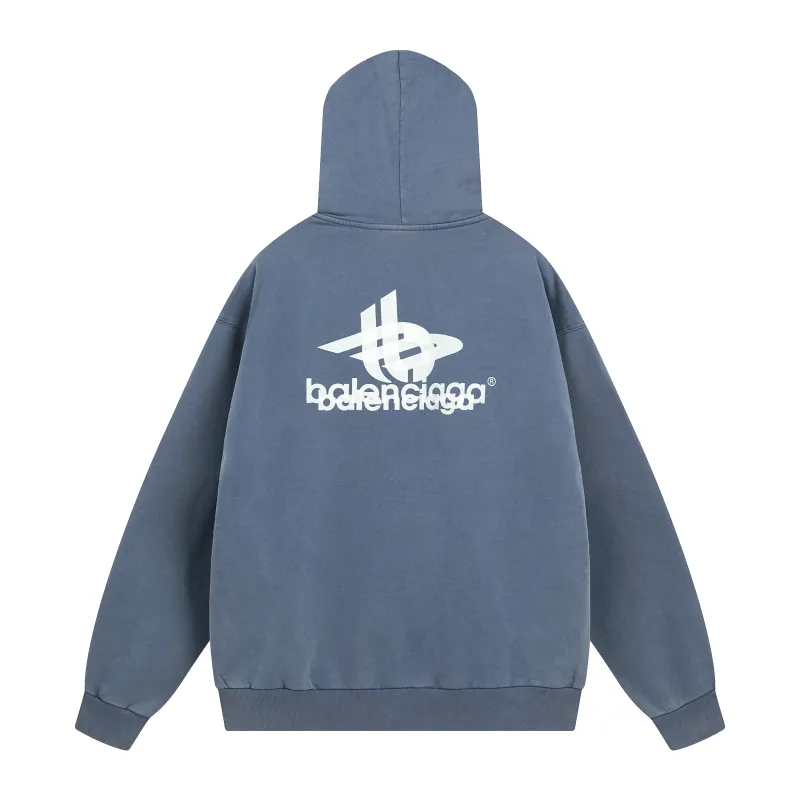 Balenciaga Hoodie Blue
