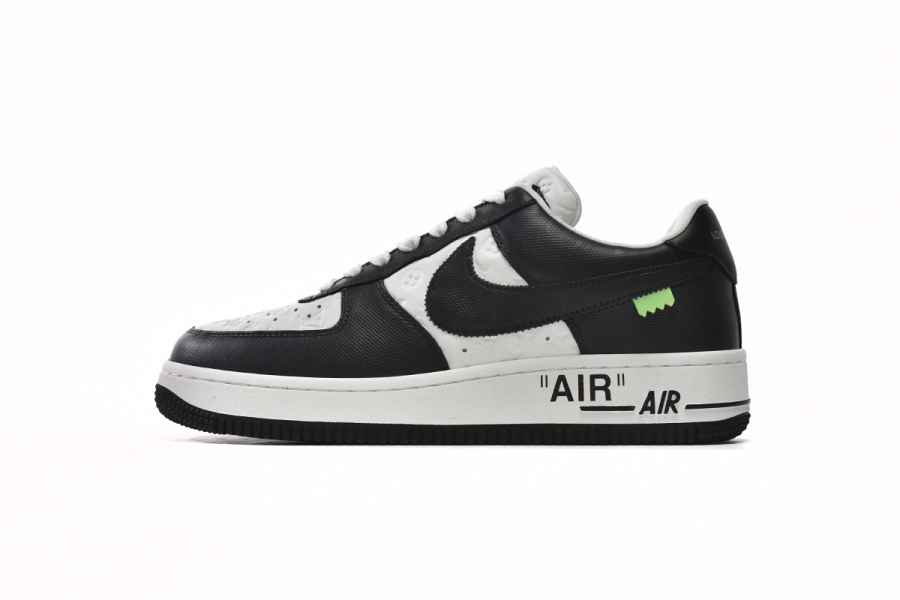 Louis Vuitton Nike Air Force 1 Low By Virgil Abloh White Black