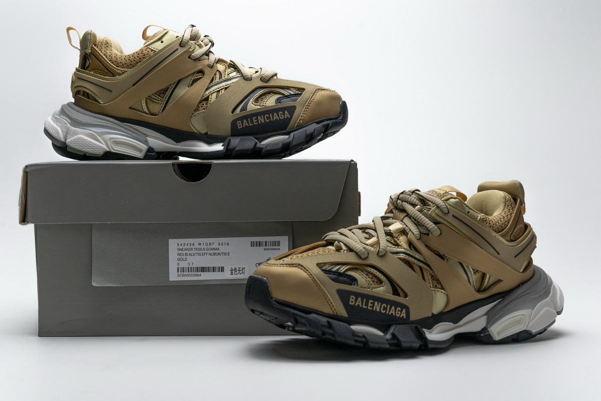 Balenciaga Track Tess S Gold 542436 W1GB7 2015