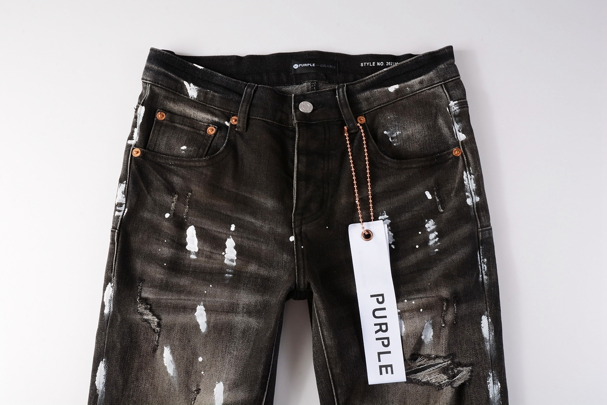 Purple Jeans Dark brown 018